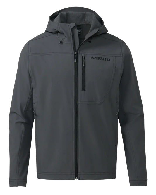 Alpine Hooded Jacket | Gunmetal