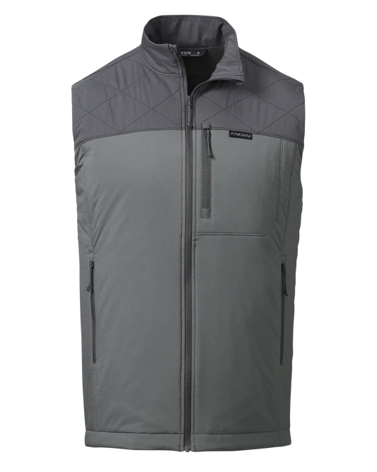 Transit Packable Vest | Gunmetal/Stone