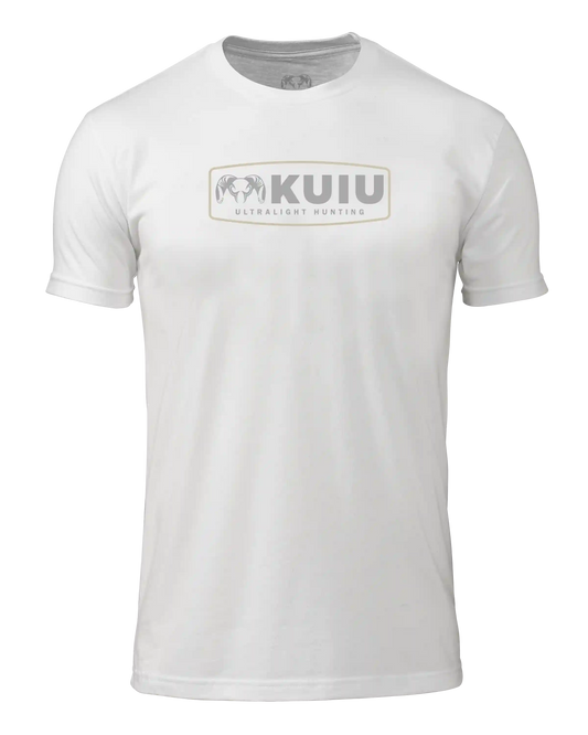 Outlet KUIU Outlined Patch T-Shirt | White
