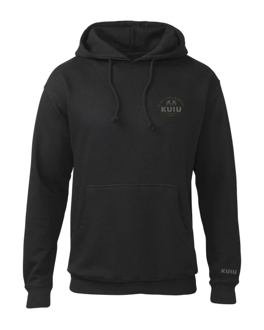 Outlet KUIU Stacked Chest Logo Hoodie | Black