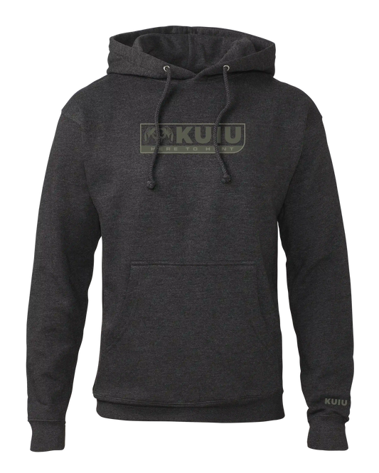 Outlet KUIU Here to Hunt Hoodie | Charcoal