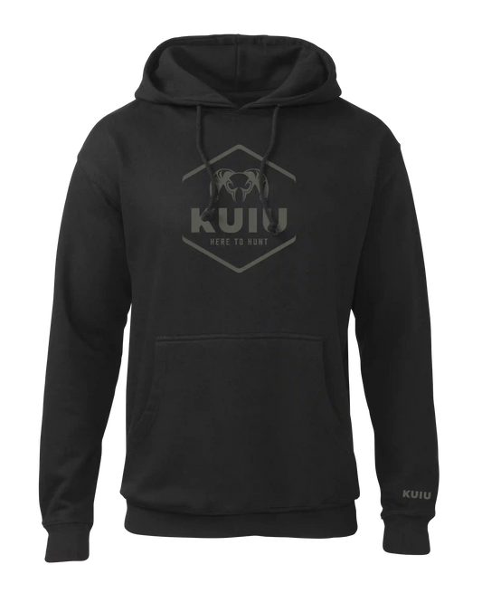 Outlet KUIU Stacked Here to Hunt Hoodie | Black