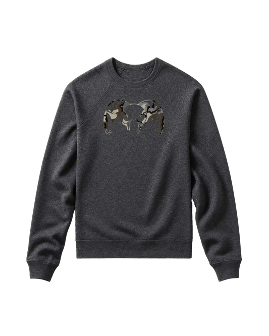 Toddler Camo Big Ram Crewneck Sweatshirt | Vias