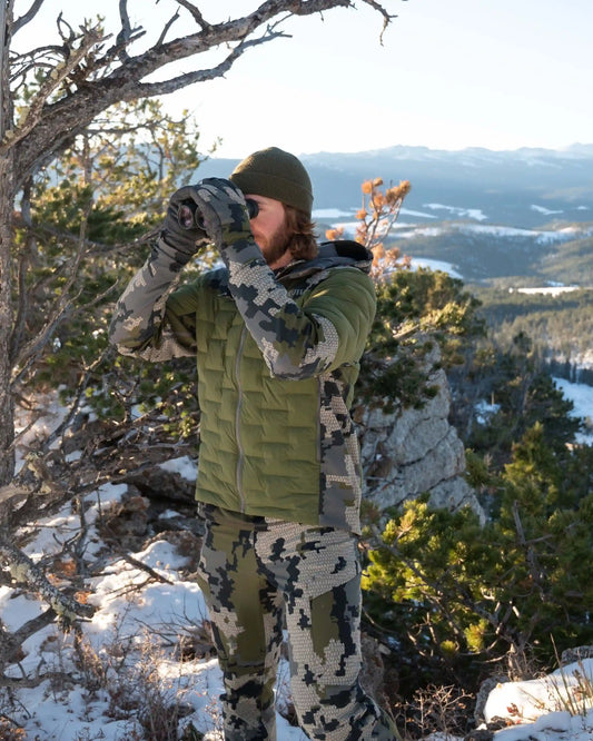 Axis Thermal Hybrid Hooded Jacket | Verde