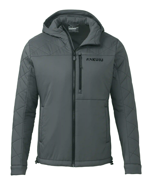 Outlet Granby Hooded Jacket | Gunmetal